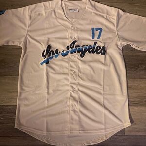 Los Angeles Ohtani Baseball Jersey size L Man of War-NEW